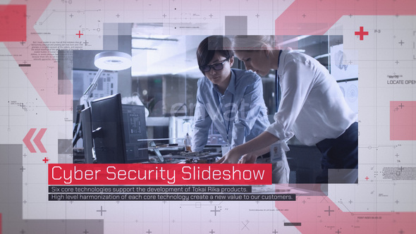 Cyber Security Slideshow - VideoHive 24804650