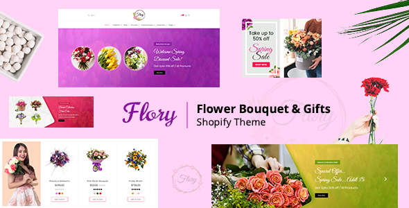 Flory Florist - ThemeForest 22559811