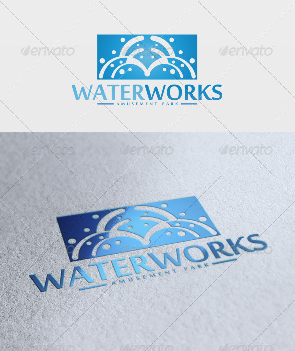 Water Works Logo - Nature Logo Templates