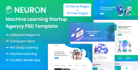 Neuron - Machine - ThemeForest 24799843