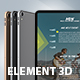 iPad Tablet Pro 2019 Element 3D Model