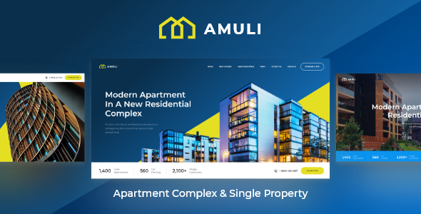 Amuli | Property & Real Estate WordPress Theme