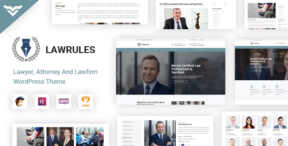 Lawrules Lawyer - ThemeForest 24400458