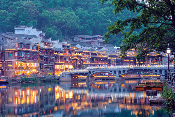 Feng Huang Ancient Town Phoenix Ancient Town , China