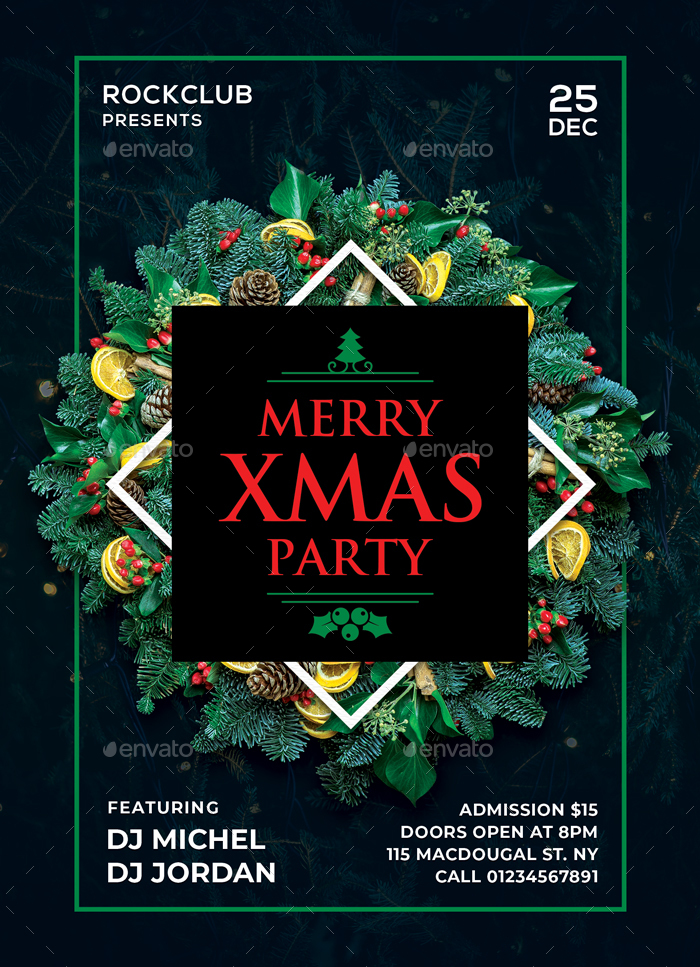 Christmas, Print Templates | GraphicRiver