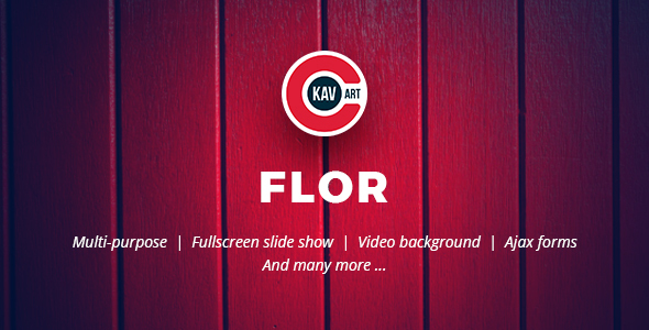 Wonderful Flor - HTML Responsive Template