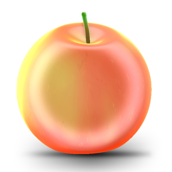 Apple model scupt - 3Docean 24833434