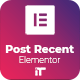 Recent Posts For Elementor