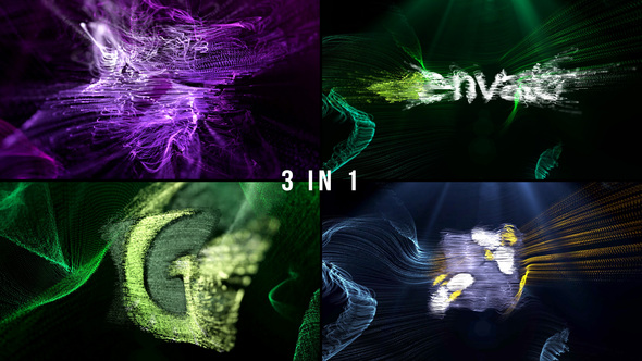 Logo Formation Audio - VideoHive 24837624