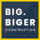Bigger - Construction WordPress Theme - ThemeForest Item for Sale