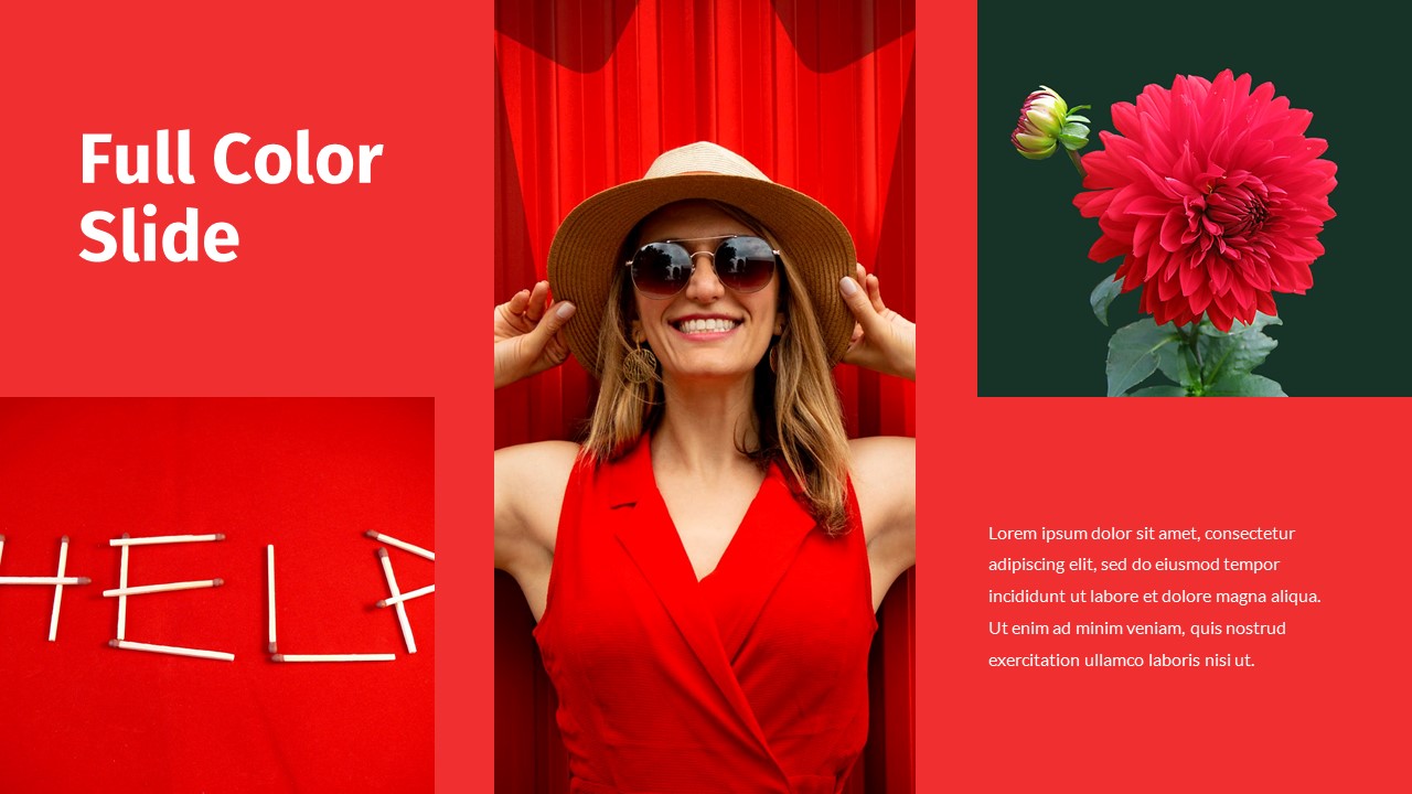Full Color - Multipurpose Powerpoin Template, Presentation Templates
