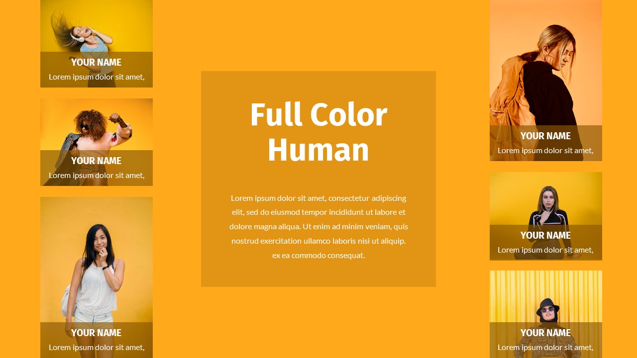 Full Color - Multipurpose Powerpoin Template, Presentation Templates