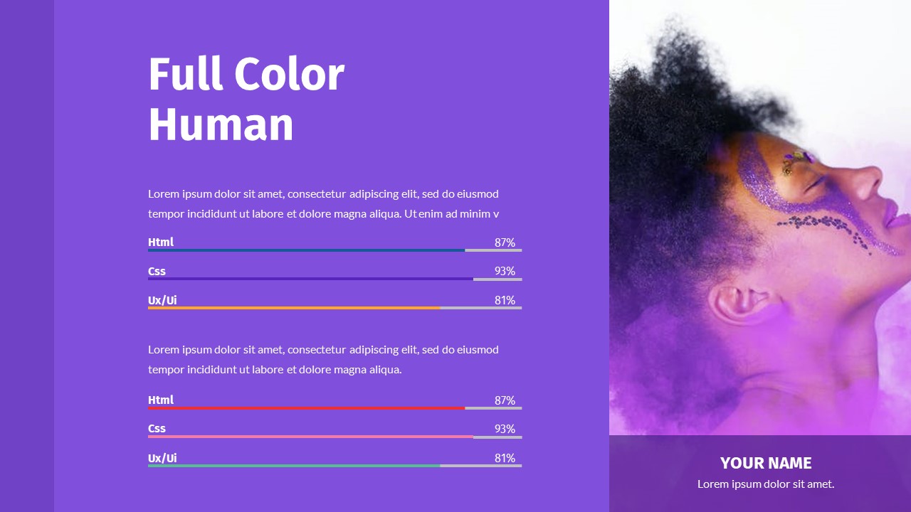 Full Color - Multipurpose Powerpoin Template, Presentation Templates