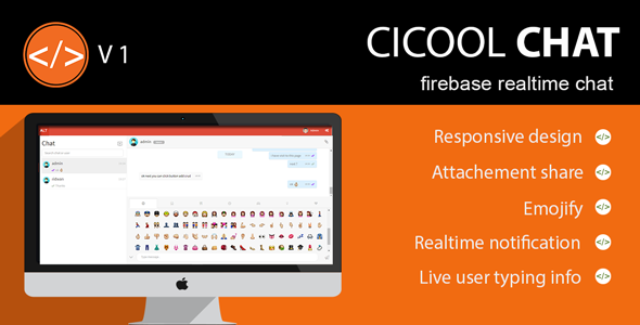 Cicool - Firebase Realtime Chat