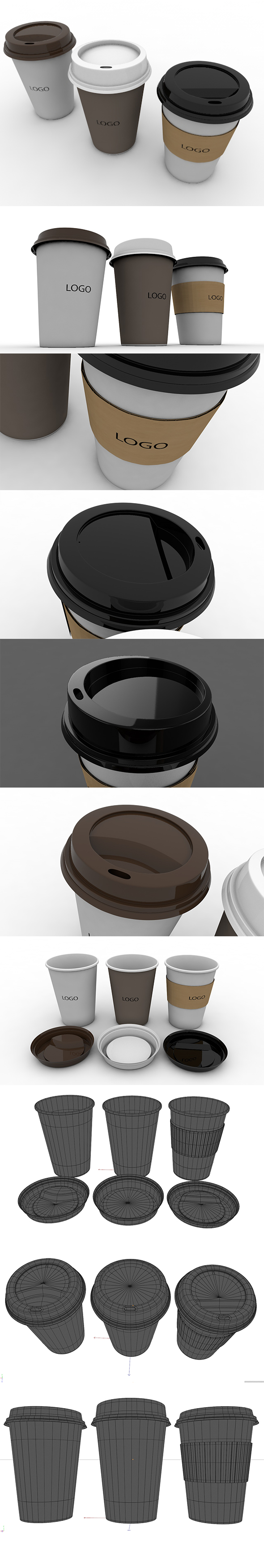 3D-Paper-Coffee-Cup - 3Docean 24843768
