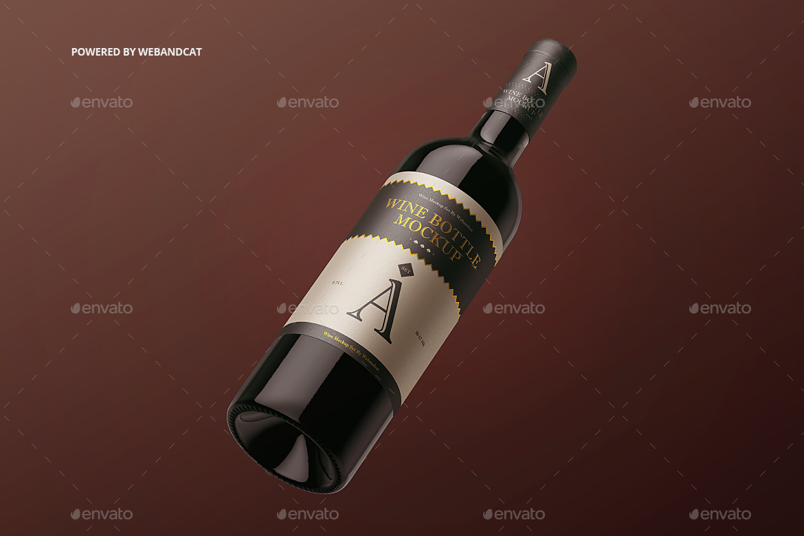 Download Wine Bottle Mock Up By Webandcat Graphicriver