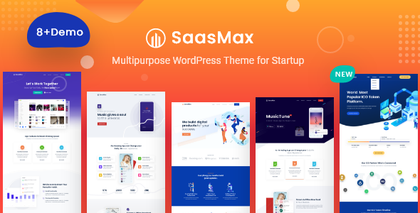 SaasMax -  Multipurpose Startup Theme