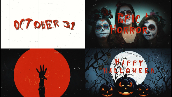 Halloween Party Opener - VideoHive 24851299