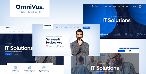Omnivus - IT Solutions & Services HTML5 Template