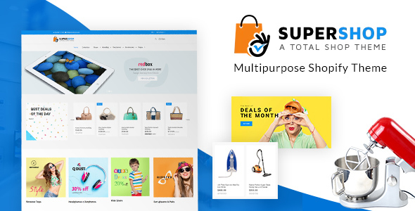 Super Shopify - ThemeForest 20098625