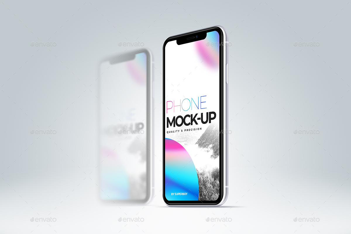 New 2020 Phone Mockup by SUPERBOY1 | GraphicRiver