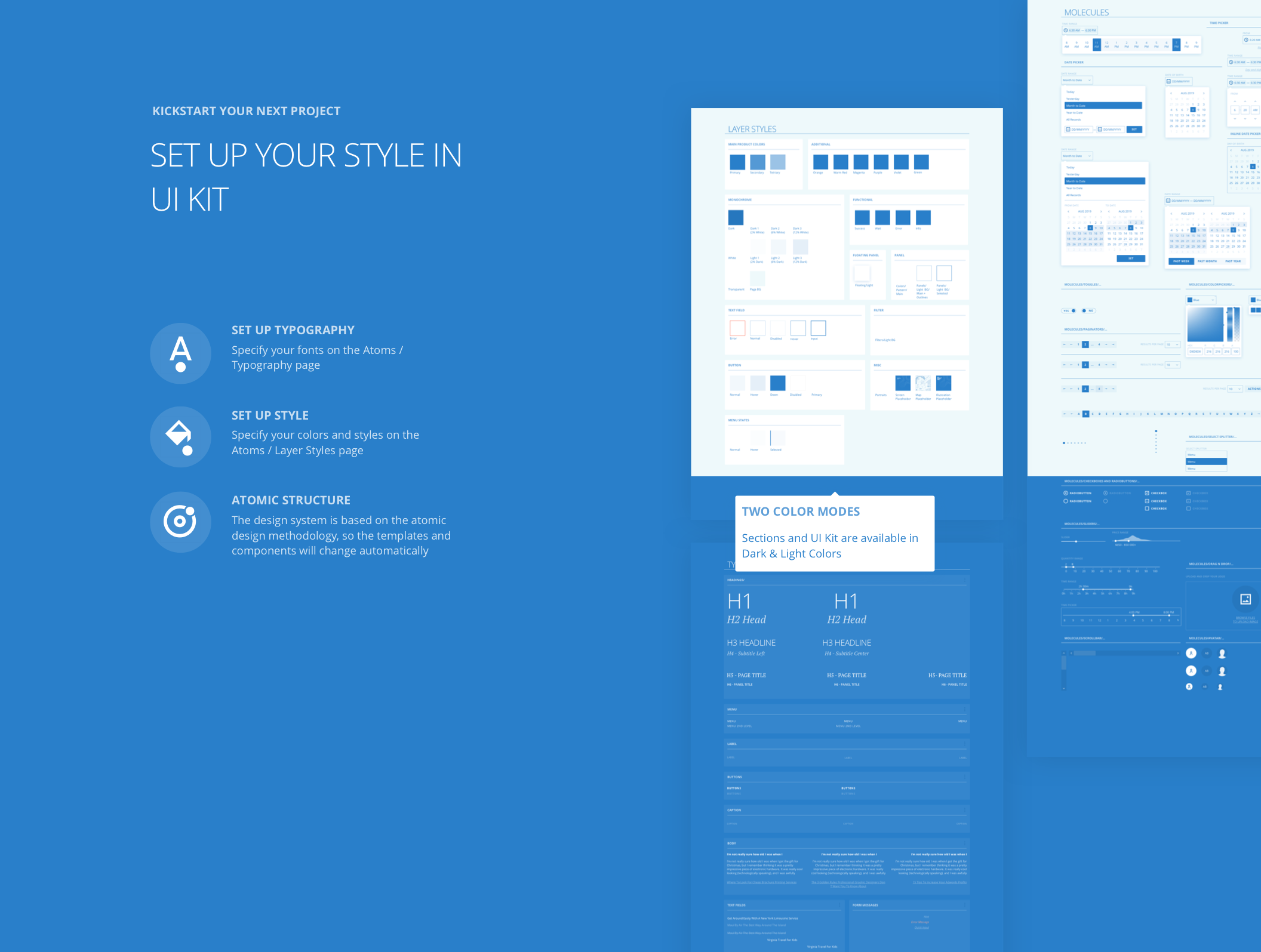 Alvard 4 Wireframe Kit - Collection of Symbols and Templates for Sketch - 3