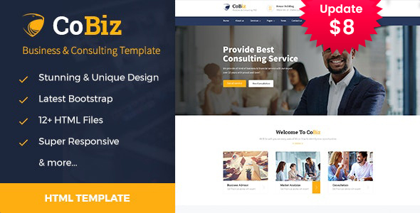 Cobiz - Consulting & Business HTML Template