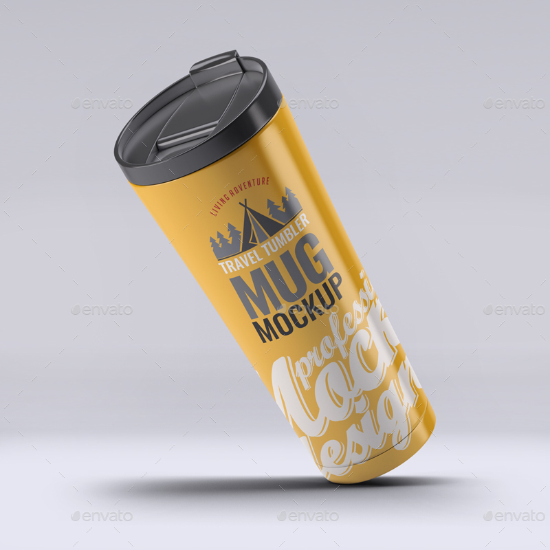 Travel Tumbler Mug MockUp, Graphics GraphicRiver