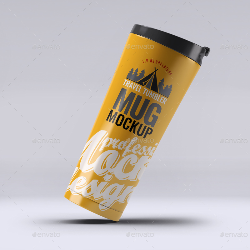 Travel Tumbler Mug MockUp, Graphics GraphicRiver