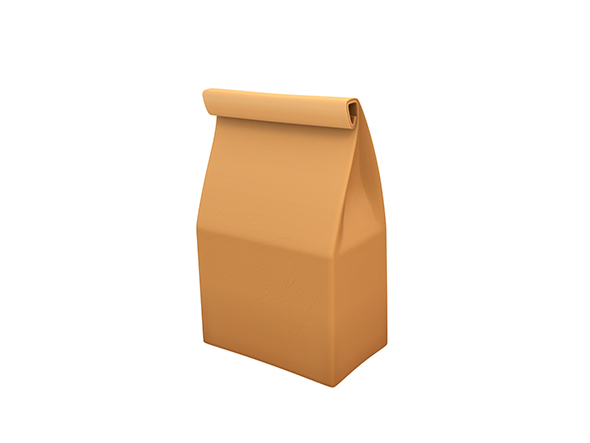Paper Bag - 3Docean 24863297