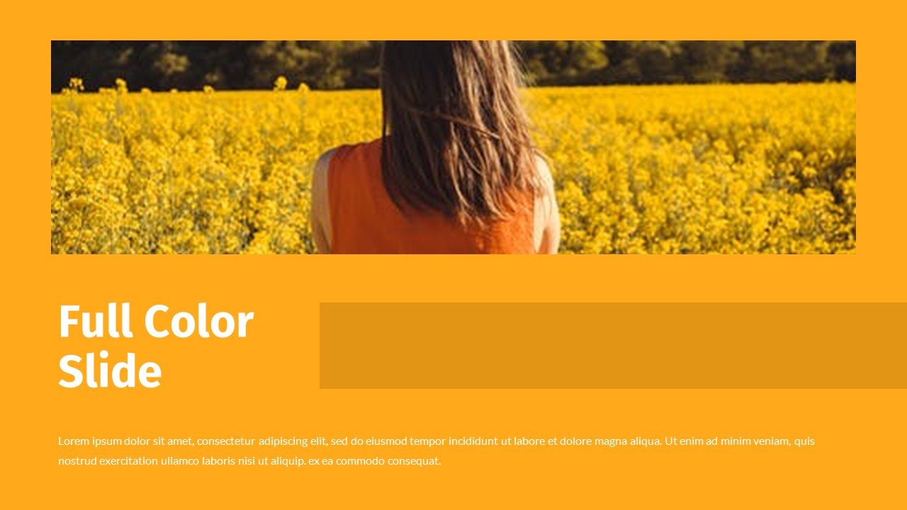 Full Color - Multipurpose Google Slide Template, Presentation Templates