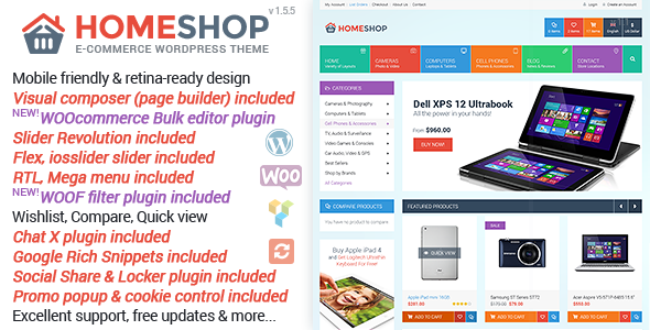 Home Shop - WooCommerce Theme