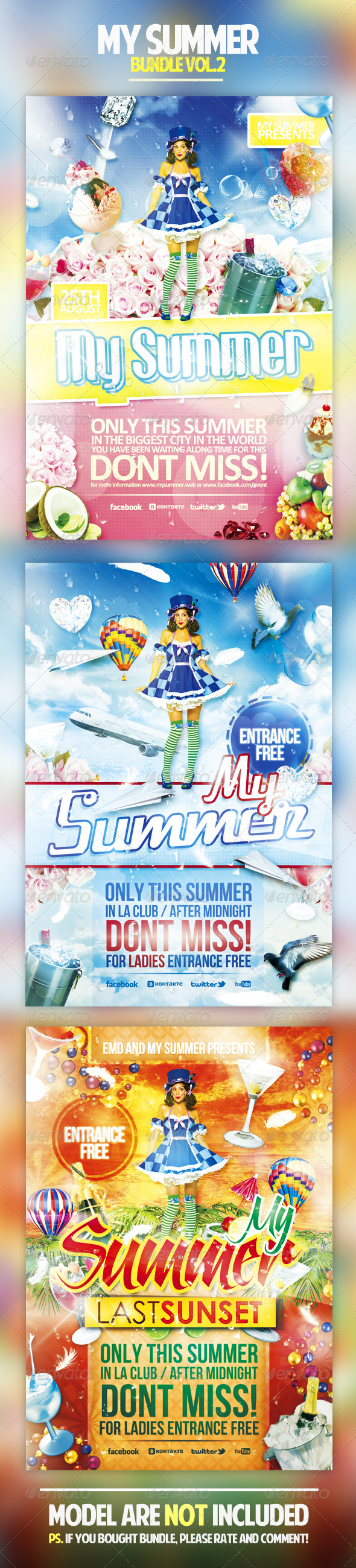 My Summer Bundle Vol.2 - Holidays Events