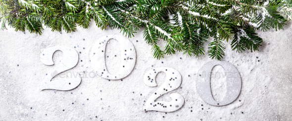 Idea Happy New Year 2020. - Stock Photo - Images