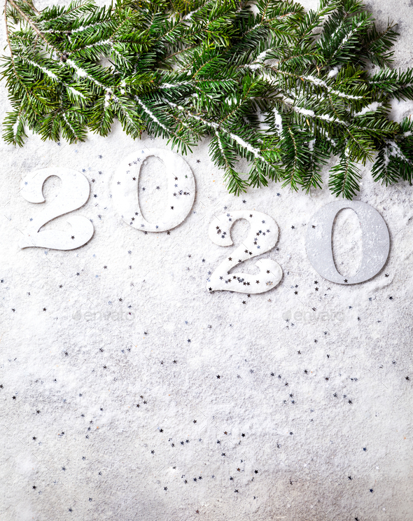 Idea Happy New Year 2020. - Stock Photo - Images