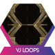 Art Deco Golden Vj Loops Background - VideoHive Item for Sale