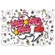Santa Claus Like in Pop Art Style
