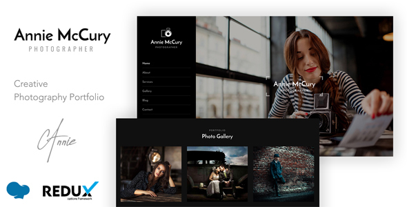 Annie – Creative Photography WordPress Theme