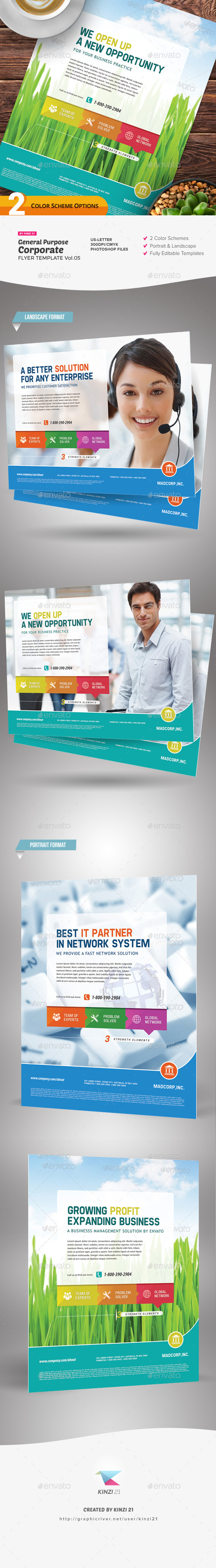 General Purpose Corporate Flyer Vol. 05