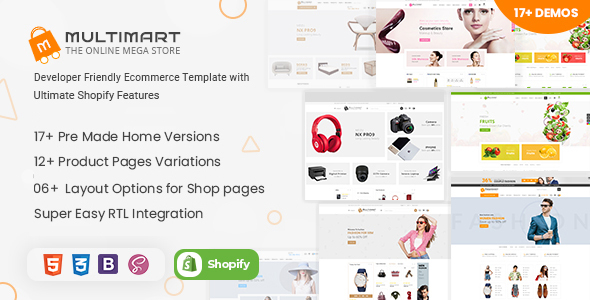 Multimart - Shopify Responsive Theme