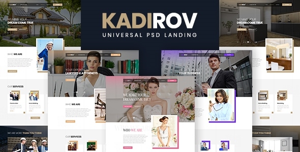 Kadirov - Universal - ThemeForest 24865029