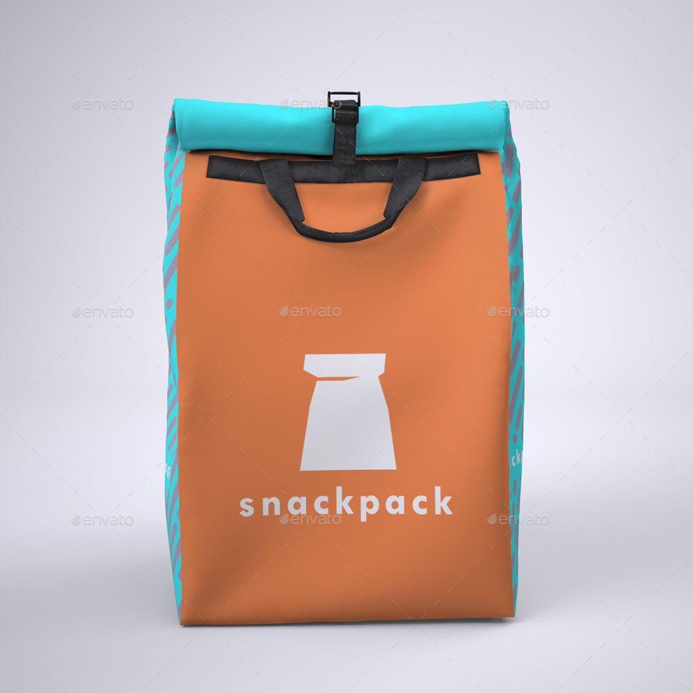 Download Courier Roll Top Backpack Mock Up By Sanchi477 Graphicriver