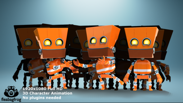 Robot - Character - VideoHive 24890623