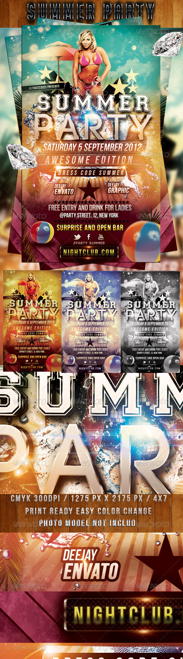 Party Summer - Clubs & Parties Events