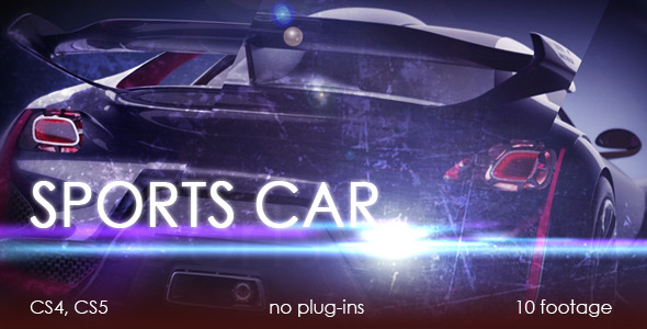 Sports car - VideoHive 2350519