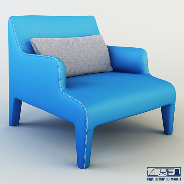 Frida armchair - 3Docean 24891113