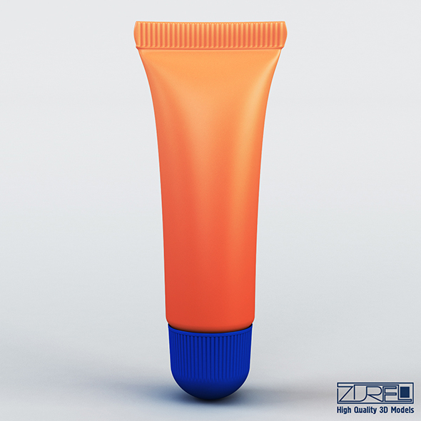 Cosmetic gel tube - 3Docean 24891156