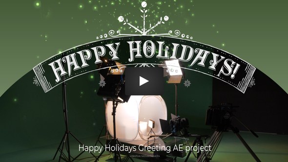 Happy Holidays - VideoHive 24896070