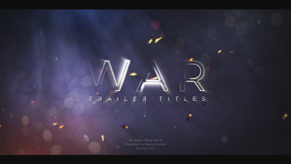 Cinematic War Trailer