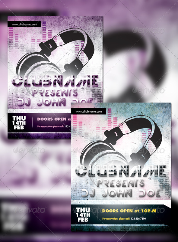 Music Flyer - Clubs & Parties Events